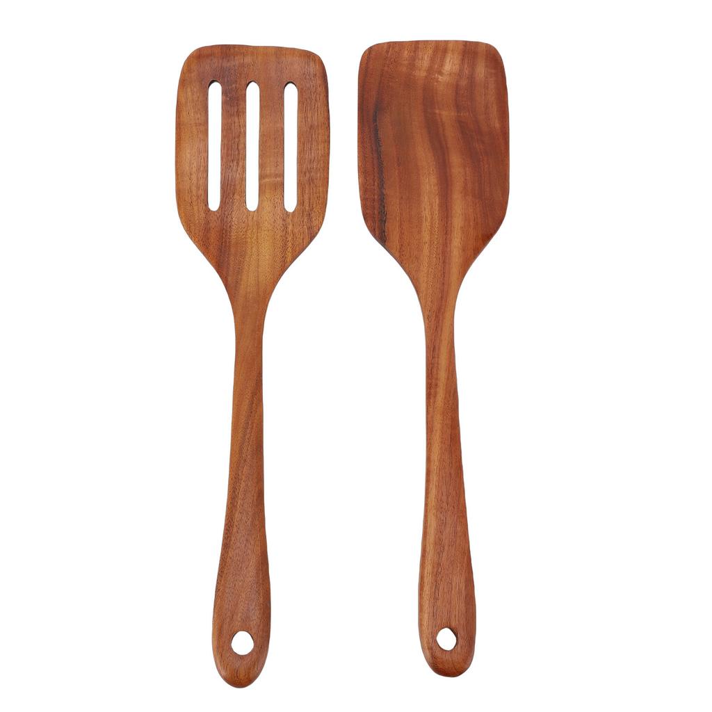 Wooden Spatula Slotted Spatula Multifunctional Kitchen Cooking Utensils Set for Home Restaurant
