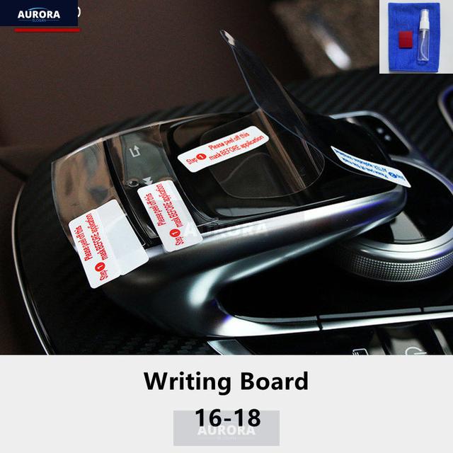 

For Mercedes-Benz Classe E 16-22 W213 S213 Car Interior Center Console Transparent TPU Protective Film Anti-scratch Repair Film Writing Board 16-18