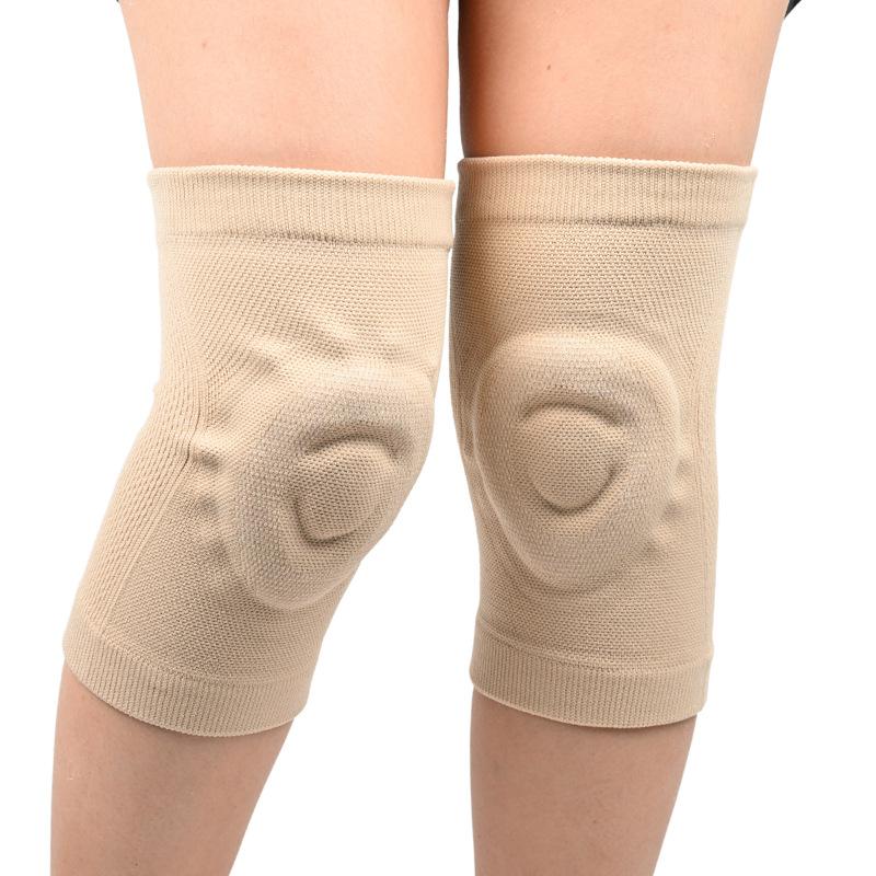 

1 Pair Pressure Reducing Knee pads Unisex Sports Protective Gear Outdoor Sports knee Pads Cycling Silicone Thin Knee Pads L