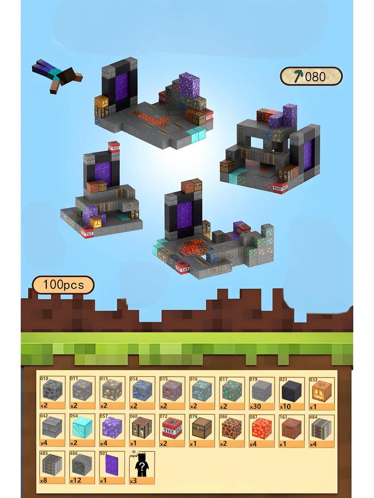 Magnetic Building Blocks Set: Educational Assembly Toys for Kids
