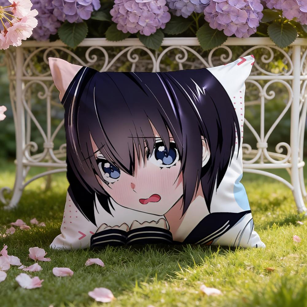2.5 Dimensional Seduction Anime Cushion Cover Home & Car Dual-Scene Pillow Cover: Reversible for Premium Comfort
