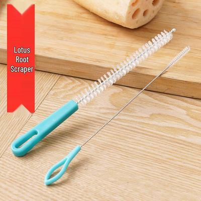 Lotus Root Cleaning Brush Set: Versatile Tool for Lotus Root Holes, Baby Bottles, Straws, and Decorating Nozzles.