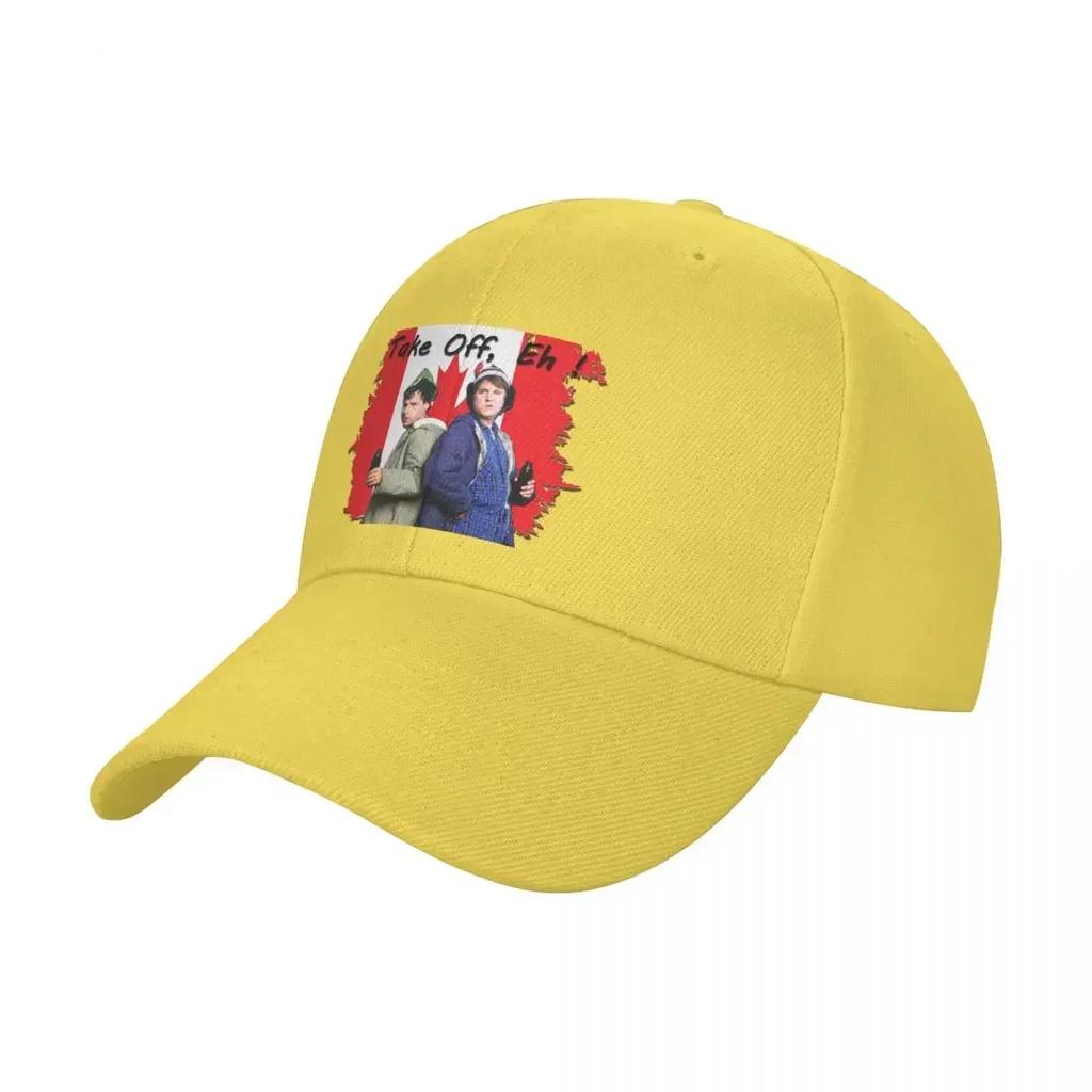 Bob And Doug McKenzie Take Off Eh! - Vintage Canadian Comedy SCTV Baseball Cap Beach Bag Sun Cap Woman Men's