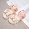 Mädchen Prinzessin Sandalen mit Krone Mode Kinder Schleife Strass Sandalen Kinder Sommer Strand Schuhe Anti-Rutschig Größe 26-37