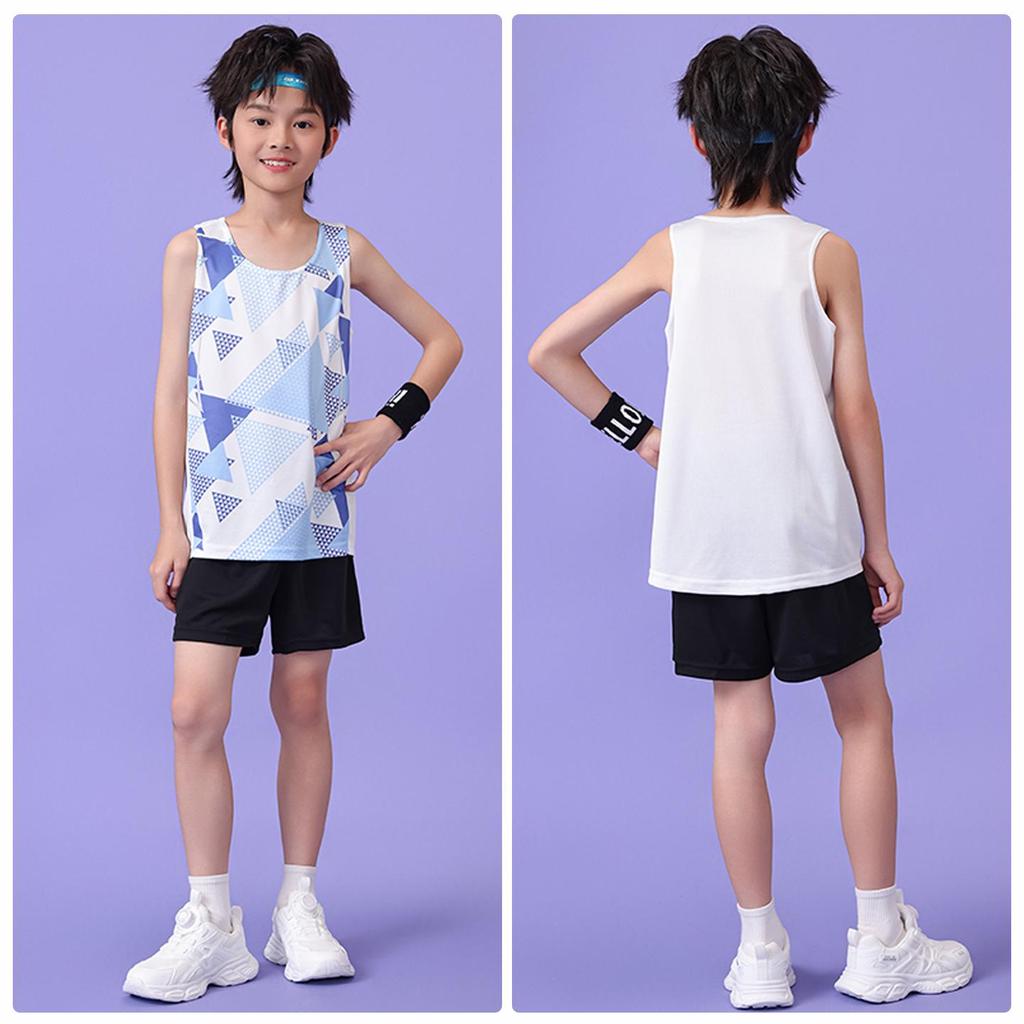 Men's Quick-Dry Track and Field Training Set: Marathon Running Vest & Shorts