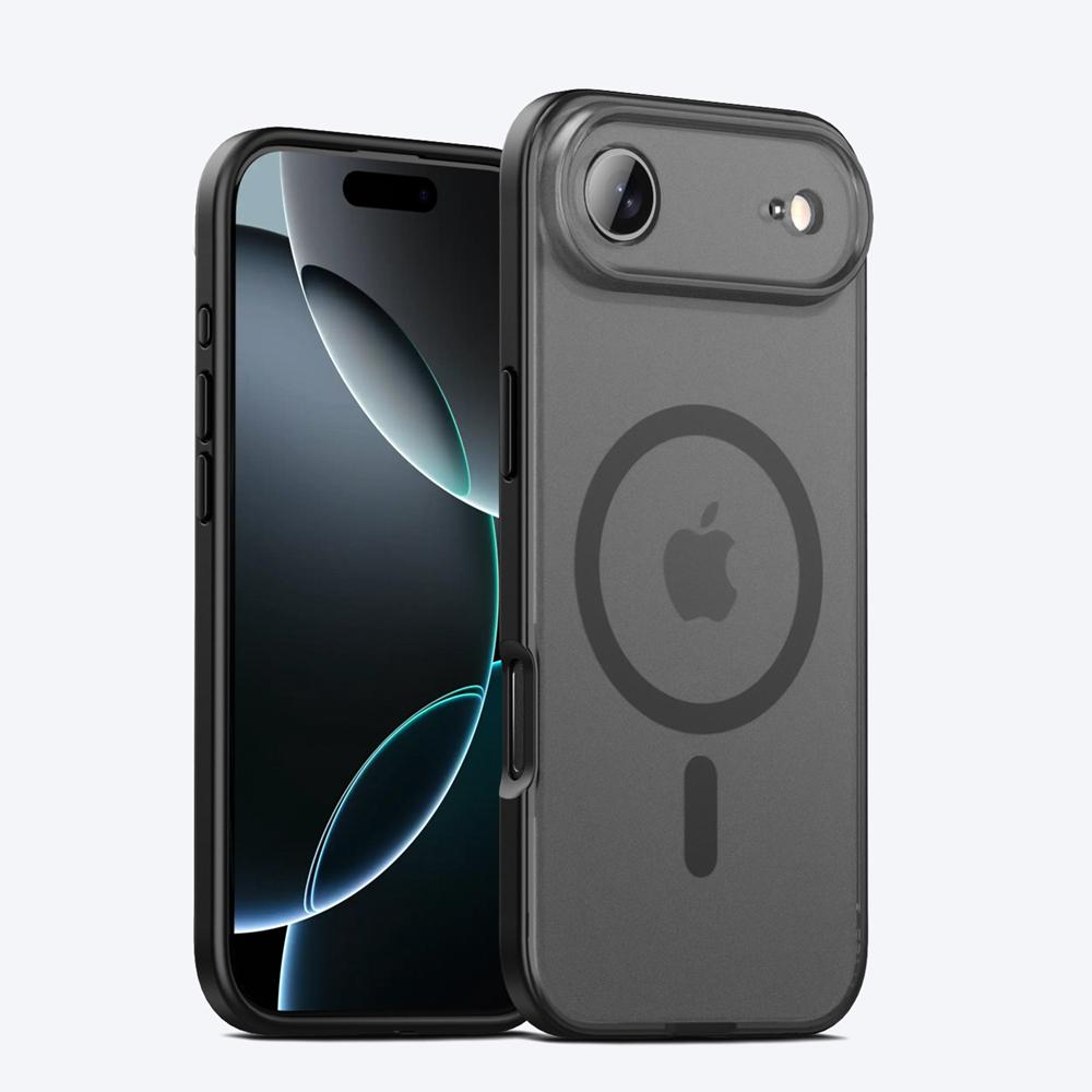 KEYSION Translucent Matte Case for MagSafe for iPhone 17 Air TPU+PC Wireless Charging Shockproof Phone Cover for iPhone 17 Air