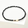 14K Gold Ball Fish Lucky Bracelet 577 [Choose 1 of 3] (Size 18.5 Cm) Garnet Spinel Bead Pearl
