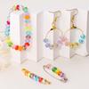 84pcs Czech Faceted Rondelle Beads 8mm AAA Crystal Glass Loose Spacer Beads for DIY Jewelry Bracelet Craft Making Supplies