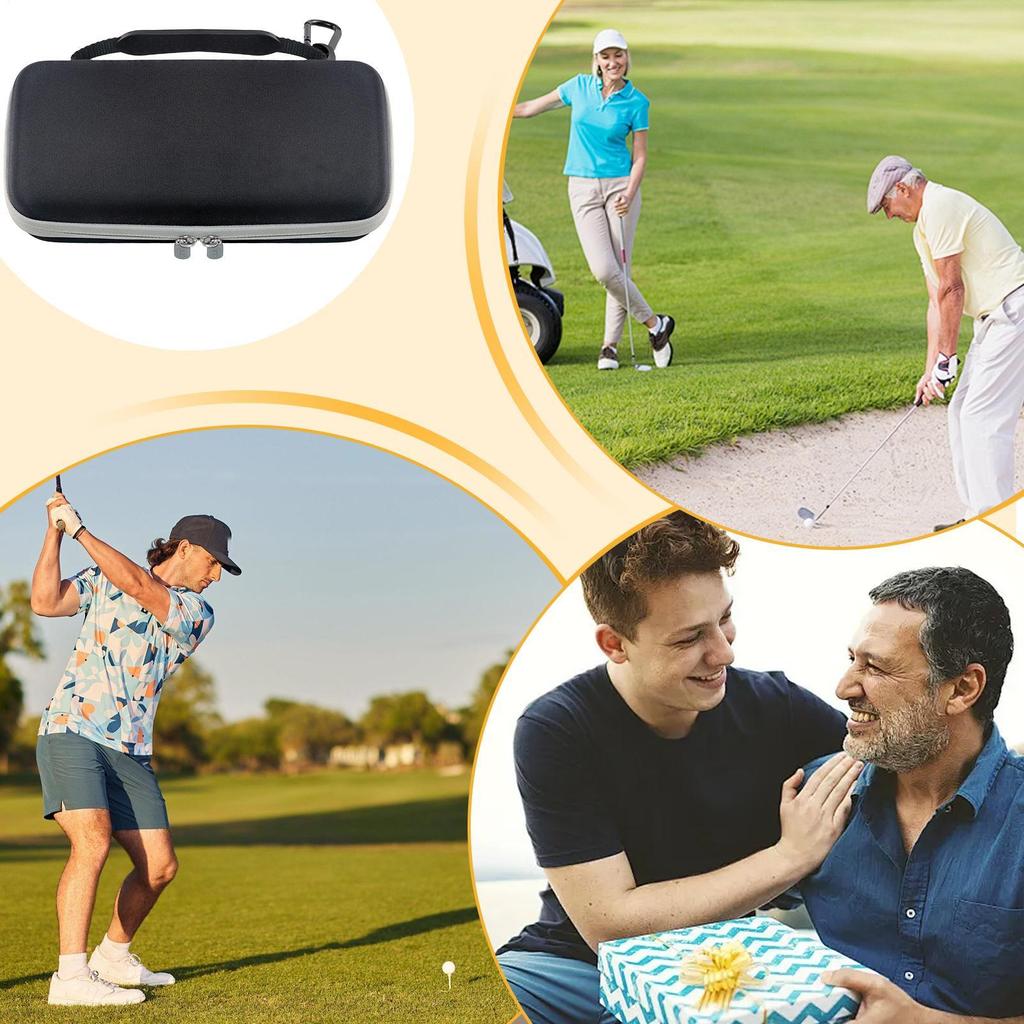 Golf Accessory Case Golf Accessory Storage Organizer Case Waterproof Hard Shell Golfing Organizer Portable Golfer Tools Box For