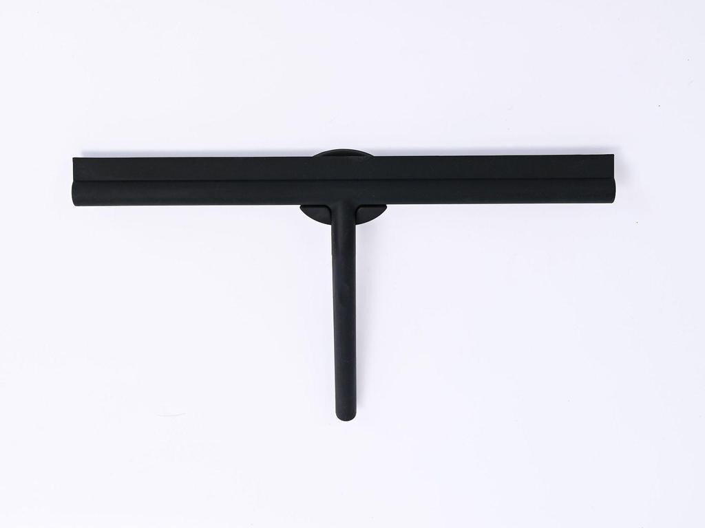 Silicone Glass Squeegee with Hook for Bathroom and Window Cleaning