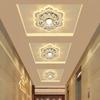 Modern LED Ceiling Lights 9W Ceiling Spotlights Crystal Flower Chandelier  Kitchen