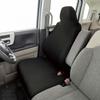 BONFORM Seat Cover Skinny Knit Light/Regular Car Washable Water Repellent Material Stretch Fabric Front-1 Black 4040-10BK