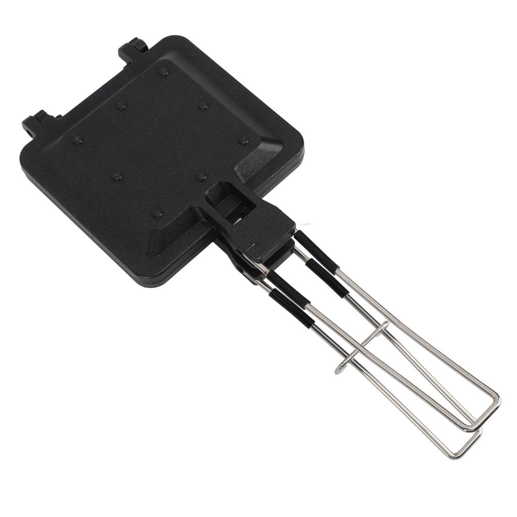 Camping Foldable Sandwich Maker Nonstick Coating Double Sided Sandwich Baking Pan Hot Sandwich