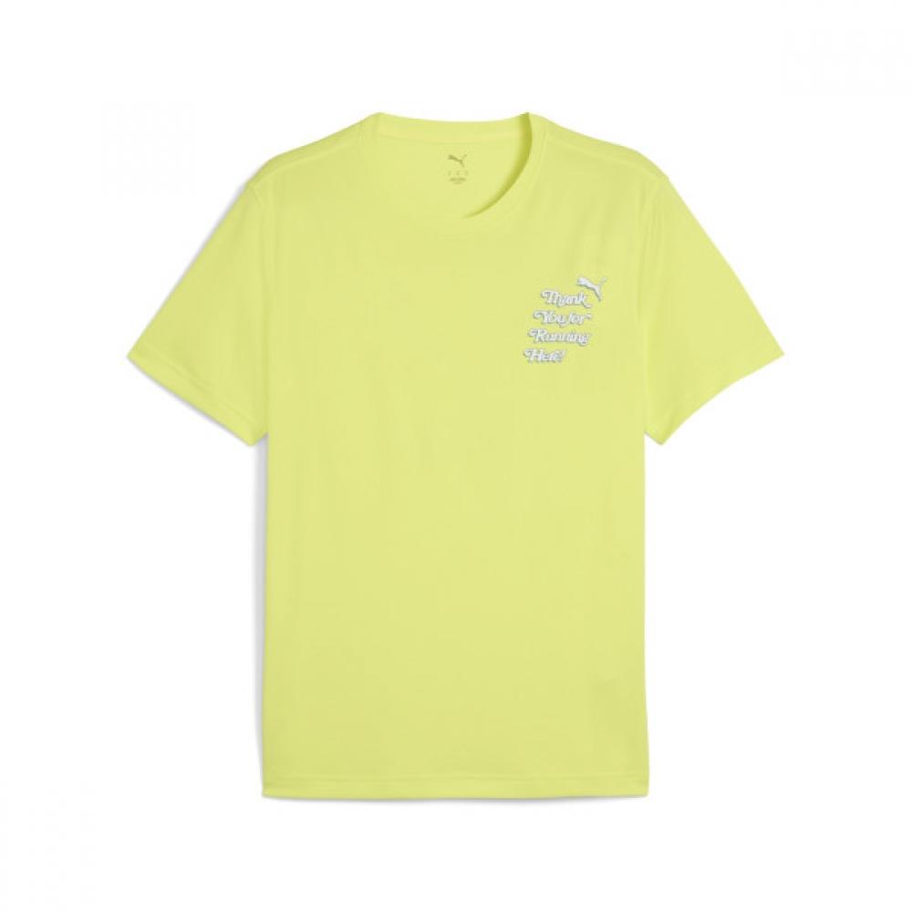 

Puma Official Men Slogan Tee Graphic Running M