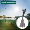 Triangular Pyramid Sinker Lead Fishing Weight Sinker 2/3/4/5/6oz Lead Weights Fishing Gear Underwater Positioning Saltwalter for Surf Fishing