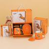 Tuoqiao Cartoon Little Bear Thermostatic Mug Set