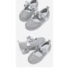 Girls Princess Shoes Children's Sparkling Shoes Autumn Soft Sole Little Girls Single Shoes Small High Heels Crystal Leather Shoes