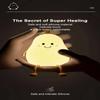 1Pc Super Squishy Silicone Pear Mango Night Light Dimmable Rechargeable Touch Control  Night Lamp for Camping Party Room Decor