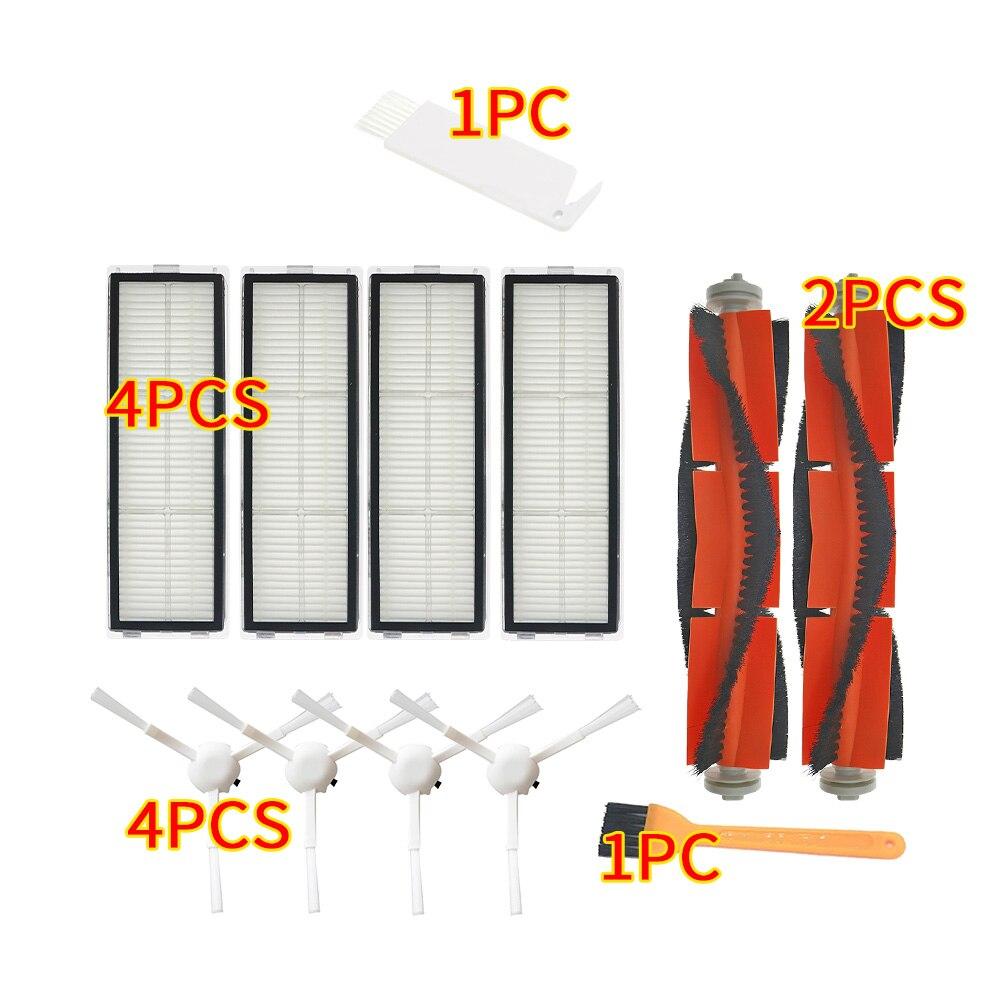 HEPA Filter + Side Brush + Main Brush for Xiaomi 1C Mijia STYTJ01ZHM Dreame F9 Sweeping Robot Vacuum Cleaner Parts SKV4093GL
