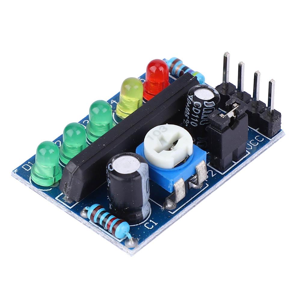 KA2284 3.5V12V Level Indicator Module with LED Indicator Light Audio Level Indicator Module Board