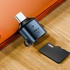 Universal Type C USB3.0 TF Card Reader With Metal Housing For Smartphones And Computers Fast Data Transfer