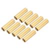 YOKIVE 50pcs Brass Round Straight Spacers Female Threaded Standoffs Spacers Motherboard Fixing Ideal for