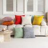 Corduroy Throw Pillowcase Soft Striped Removable Throw Pillow Cover for Easy Care Living Space