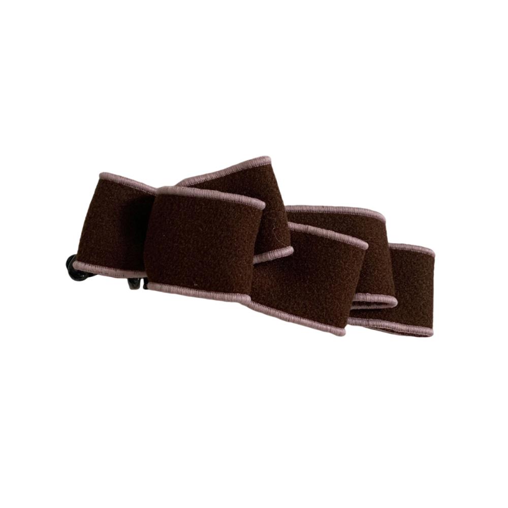 

Sweet Bow Vertical Clip Korean Style Women Hair Claws Hair Accessories Ponytail Holder Girls Gift кавовий