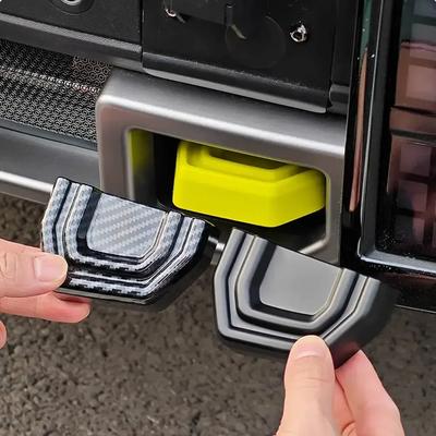 2Pcs Trailer Hook Cover Modified Exterior Trim Off-road Trailer Cover Trim Sticker for Chery Jetour Traveller Jetour T2 23 24