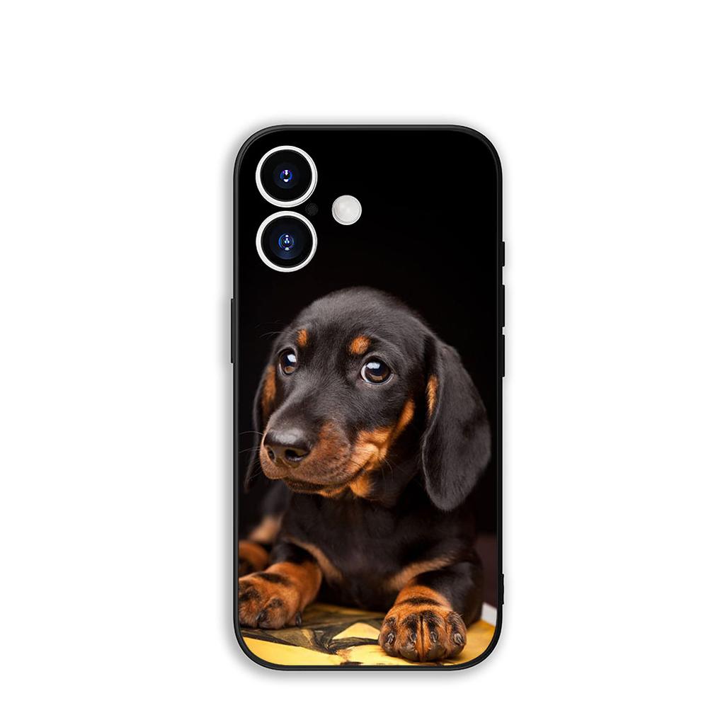 Handyhülle Tier Liebenswert Dackel Hund Hülle für Xiaomi Redmi Note 15 11 9 10 Pro Plus A5 9A 9T 10A 10C 9C NFC 15C 8T Hülle