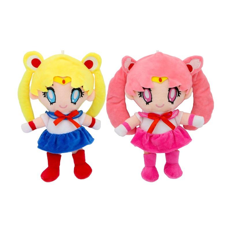 20/25Cm Kawaii Anime Sailor Moon Series Plush Toy Cartoon Creativity Cute Pp Cotton Filling Stuffed Toy Merchandise Fans Gift