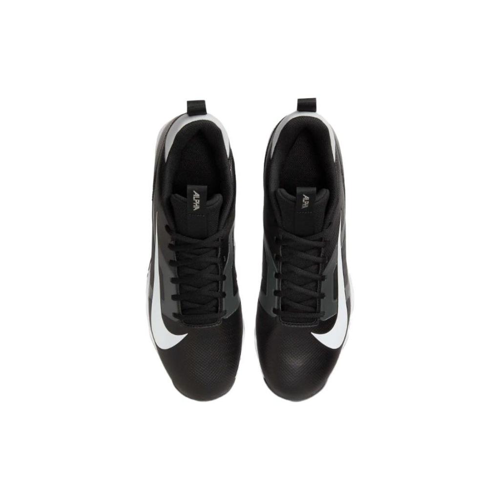 Nike Men's Alpha Menace 4 Shark Black Light Smoke Grey Metallic Silver White FN0028-001