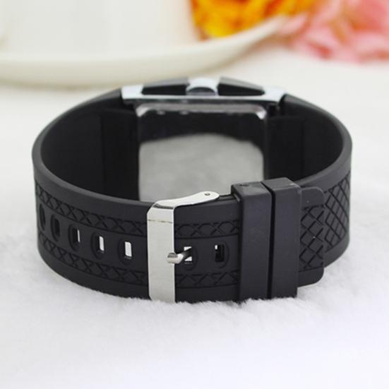 Unisex Fashion LED Digital Display Square Case Cool Sports Casual Wrist Watch