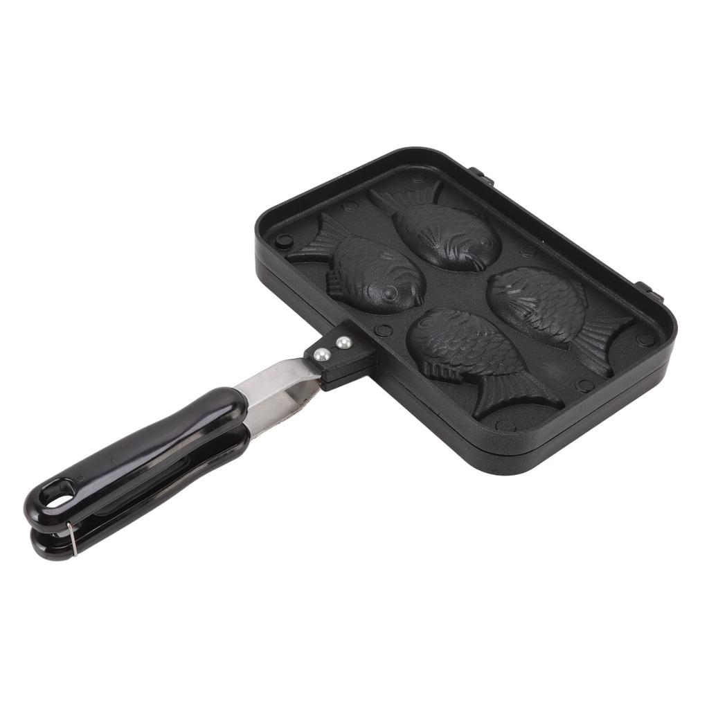 Taiyaki Fish Shape Cake Maker Non Stick Taiyaki Double Baking Pan Waffle Baking Mold