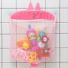 Cute Animal Baby Bath Toy Storage Net Bag Suction Cup Hanging Mesh Organizer for Bathroom Kids Shower Water Toys Container