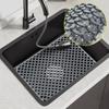 Sink Protectors for Kitchen Bottom,Silicone Sink Mat,Heat Non-Slip Dishwasher Suitable.Kitchen Accessories A