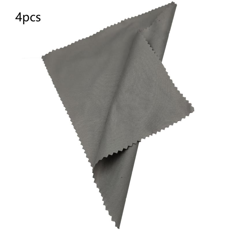 Polishing Cleaning Cloths 4 Pack Accessory Cleaning Cloths Guitar Polishing Microfiber Wax Removal Cloths