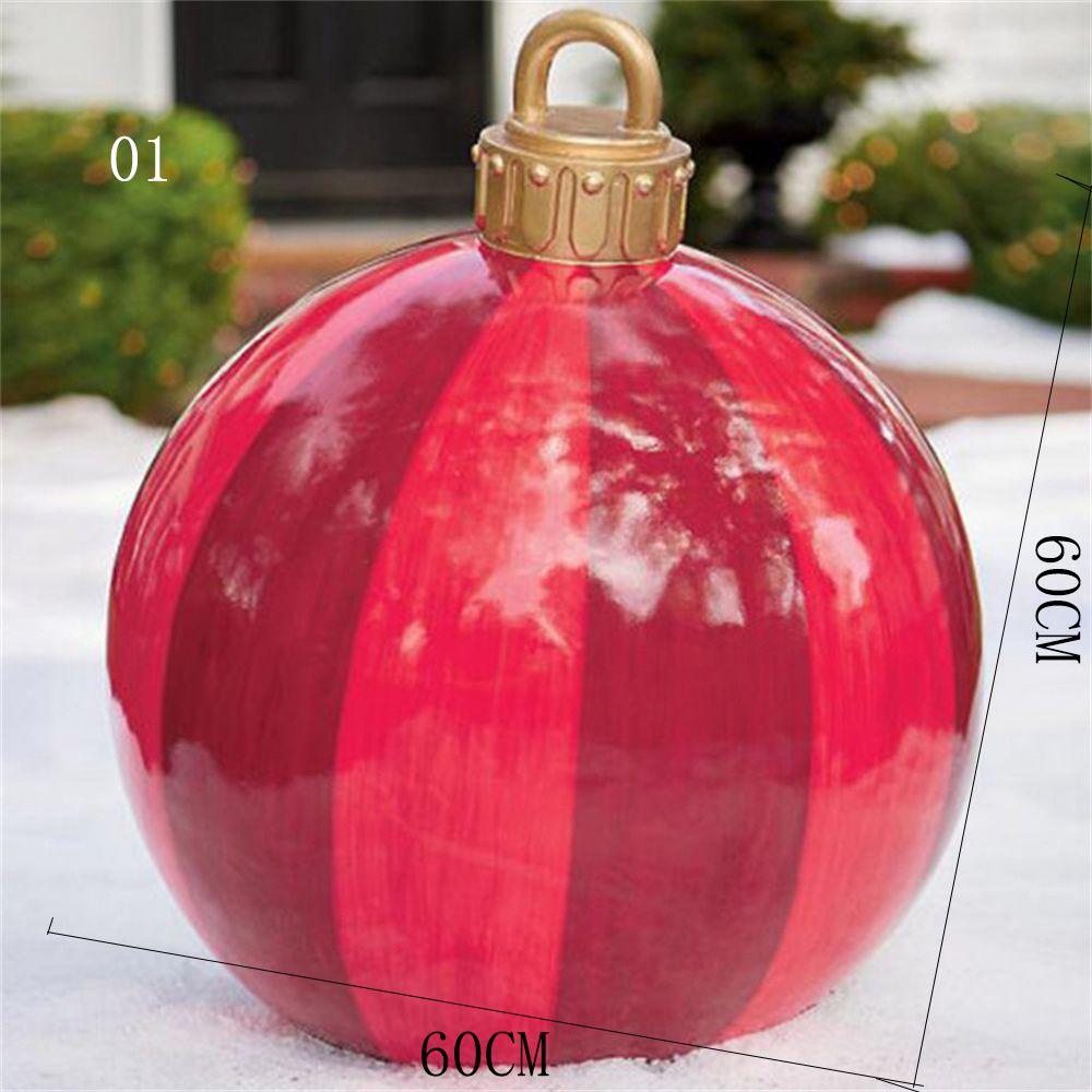 60 Cm Christmas Gift Home Decoration Outdoor Decoration Christmas Decoration Ball Inflatable Ball
