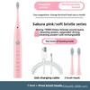 Soft-bristled Toothbrush, Tooth Flusher, Rechargeable, Fully Automatic, Universal Electric Toothbrush for Adults and Children, Ultrasonic.