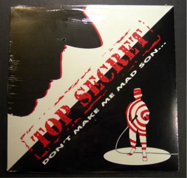 

12inch Record TOP SECRET 8 Dont Make Me Mad Son... Stupid FICB2001 Cherry Beach Re 1990 Canada Rap HipHopRB Used