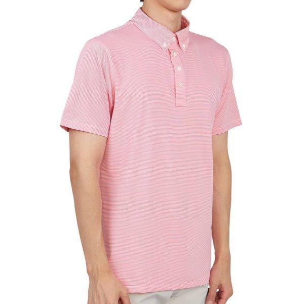 Pánské tričko s krátkým rukávem a límcem Galleria G Fore Pore Golfwear G4mS23k000 Aza