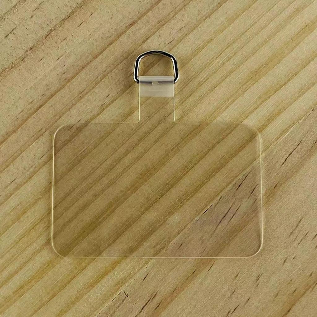 Ultra-Thin Transparent TPU Phone Case with Lanyard Clip and Anti-Lost Patch
