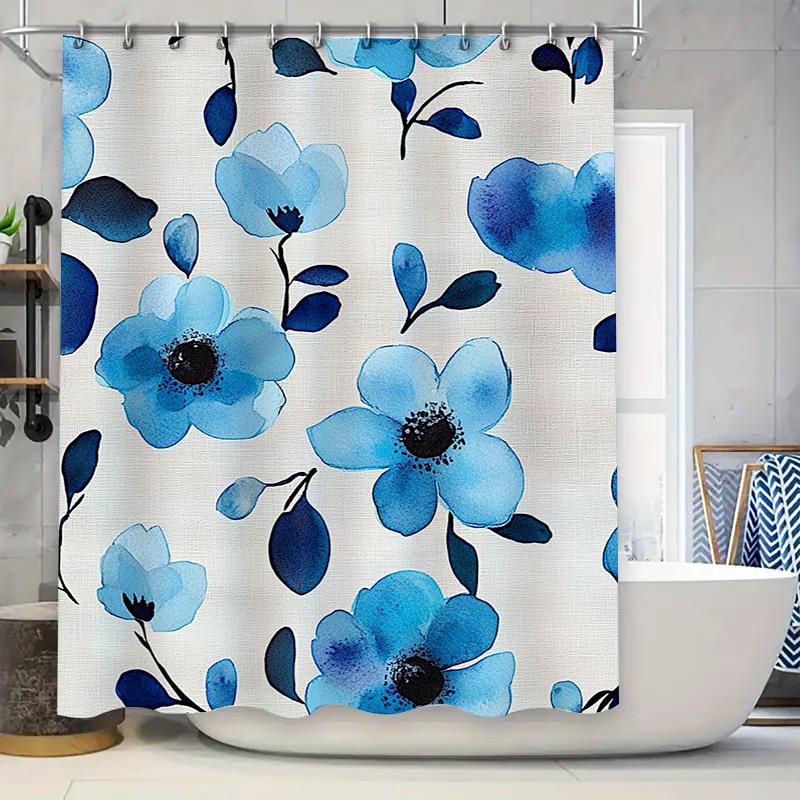 

Luxury Mandala Shower Curtain Waterproof Bath Decorations Home Decoration Modern Style Printed Fabric Bathroom Decor White / Gol W60H190(CM)-1 Pcs