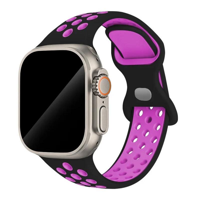 Sport Strap Colored Particles Rubber Band for Apple Watch 49mm 46mm 45mm 44mm 42mm 41mm 40mm  for IWatch 11 10 9 8 7 6 5 4 3 SE