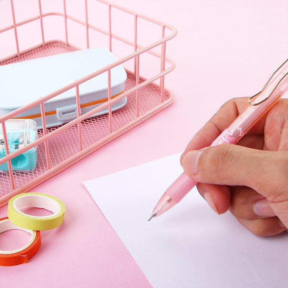 Quality Lovely Drawing Sketch Sakura Season Stationery Writing Pen Mechanical Pencil Automatic Pencil Sakura  Blossom Pencil