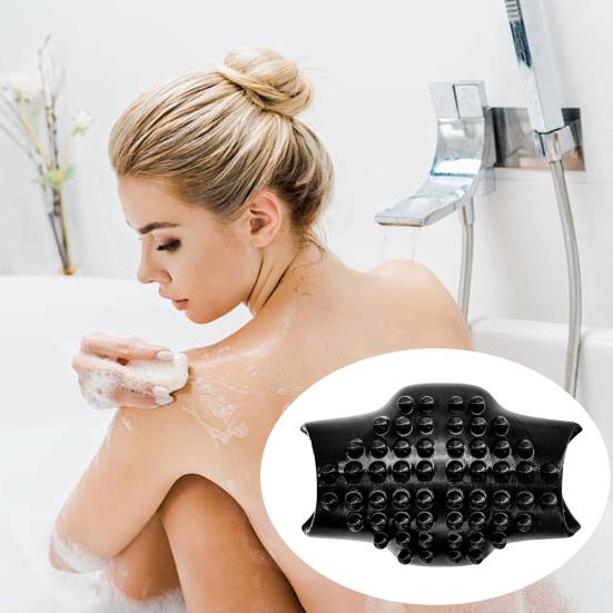 Back Scratcher with Towel Holes Skin-friendly Back Scratcher Flexible Massage Tool for Itch Relief And Shoulder Kneading