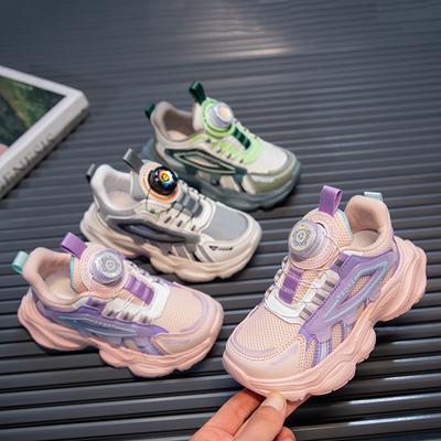 2024 New Versatile Soft Breatheable Non-slip Children Boys and Girls Mesh Sneakers Cool Slip-on Sport Shoes Drop Shipping Cute