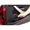 For BMW 3 4 Series GT 2013- Real Carbon Fiber Inner Door Speaker Frame Trim