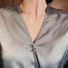 2023 New Classic Rhinestone Moon Pearl Brooches For Women Luxury Designer Pins Brooch For Clothes Dress Accessories