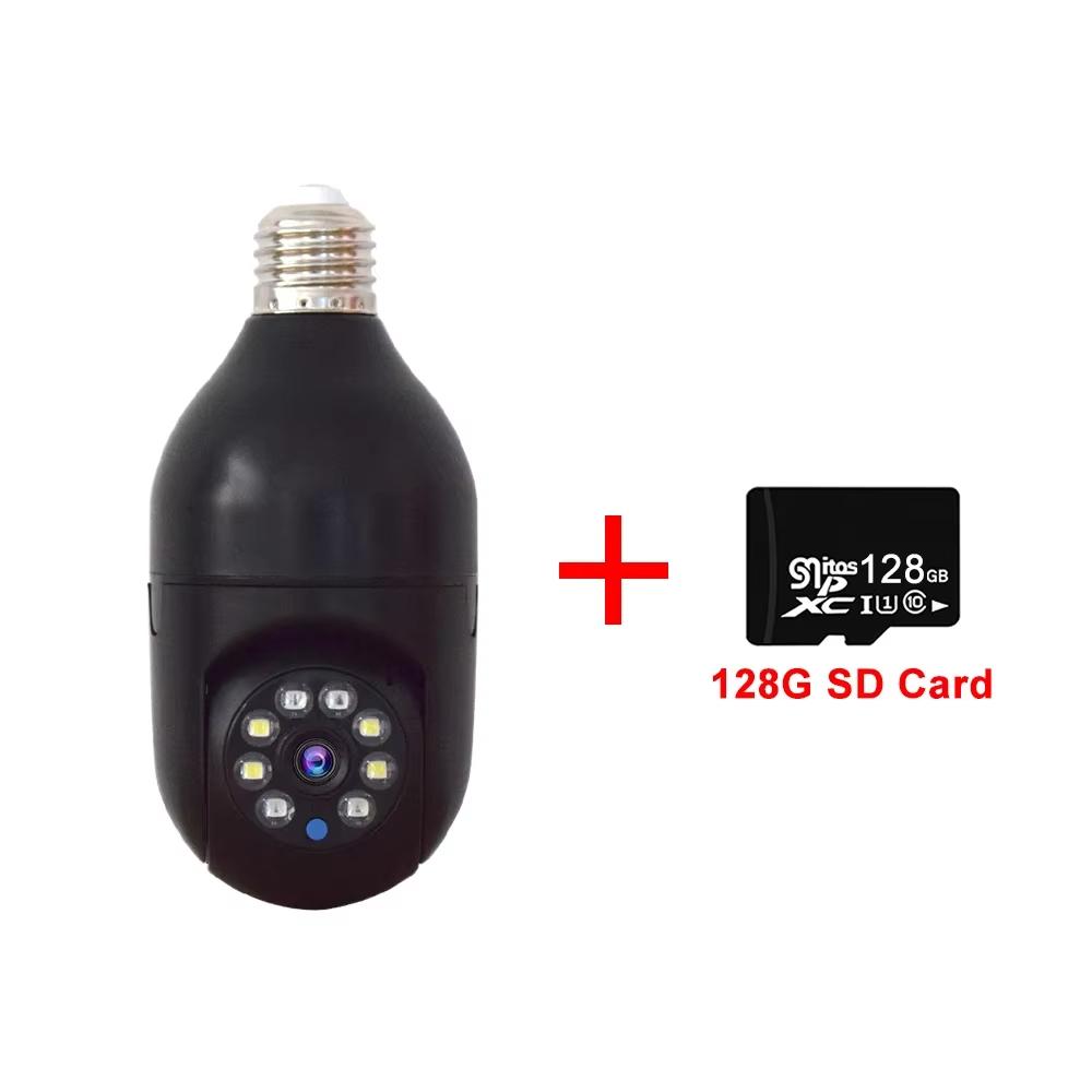 LS VISION 1080P Full-HD E27 Žárovková sledovací kamera Noční vidění 2,4G 5G WiFi Sledovací kamera Zabezpečení IP kamera Sledování člověka Video Sledování